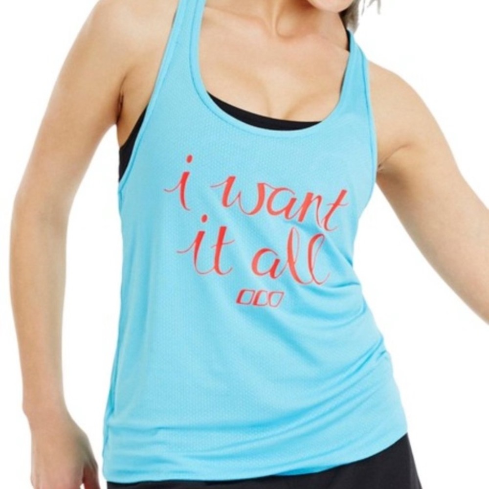 Lorna Jane “I Want It All” Activewear Tank Top